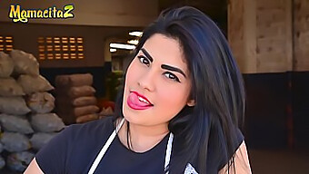 القنبلة الكولومبية ديفورا روبليس يحصل لها الحمار كبيرة وضيق الأحمق امتدت إلى الحد الأقصى